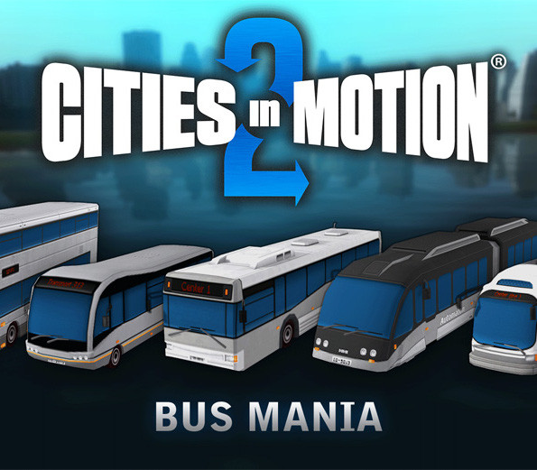 Bus_Mania Cities in Motion 2 - Bus Mania DLC EU PC Steam CD Key - Image 1