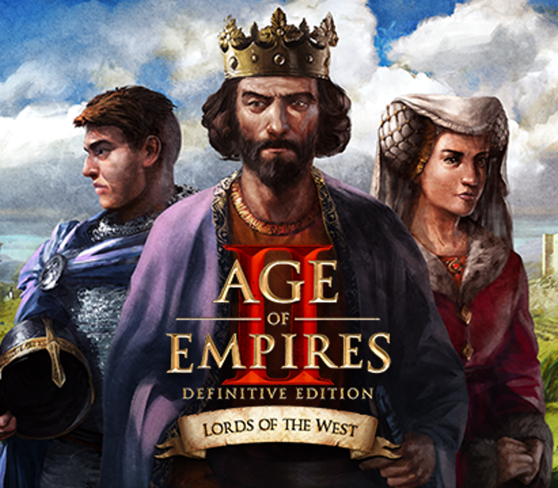Lords_of_the_West_HIRES_1_1 Age of Empires II: Definitive Edition - Lords of the West DLC EU PC Steam CD Key - Image 1