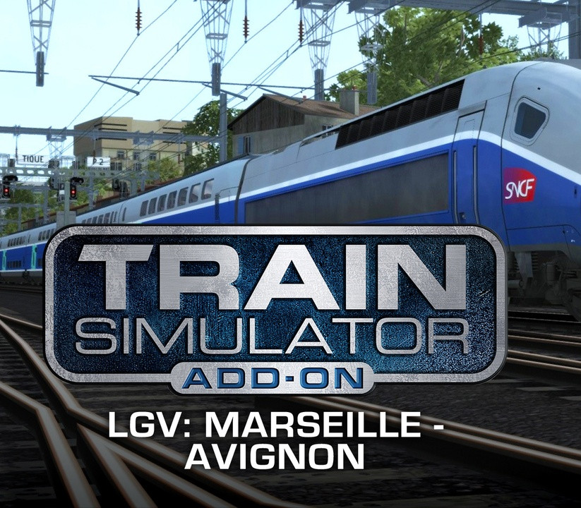 _trainsimlvgmaradv2 Train Simulator - LGV: Marseille - Avignon Route Add-On DLC EU Steam CD Key - Image 1